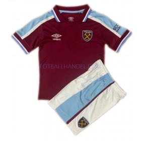 Barn Fotballdrakter West Ham United Hjemme 2021-22 Kortermet